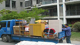 居民搬家杭州濱江區搬家現場